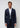Hopsack Blazer Peak Lapel, Unstructured, Navy