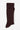 Burgundy Ribbed Cotton Socks