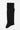 Black Ribbed Cotton Socks
