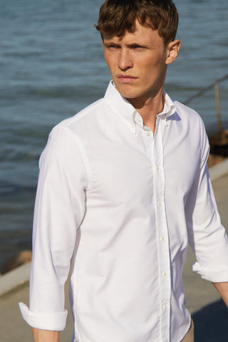 Appearance-Oxford-Hvid-Skjorte-Shirt-White-herre