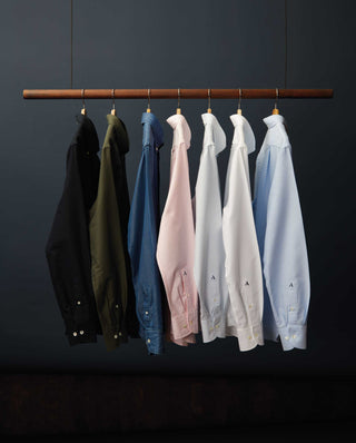 Appearance-skjorte-oxford-shirt-seersucker-skjorte-twill-skjorte-jersey-skjorte-denim-hvid-lyseblå-denim