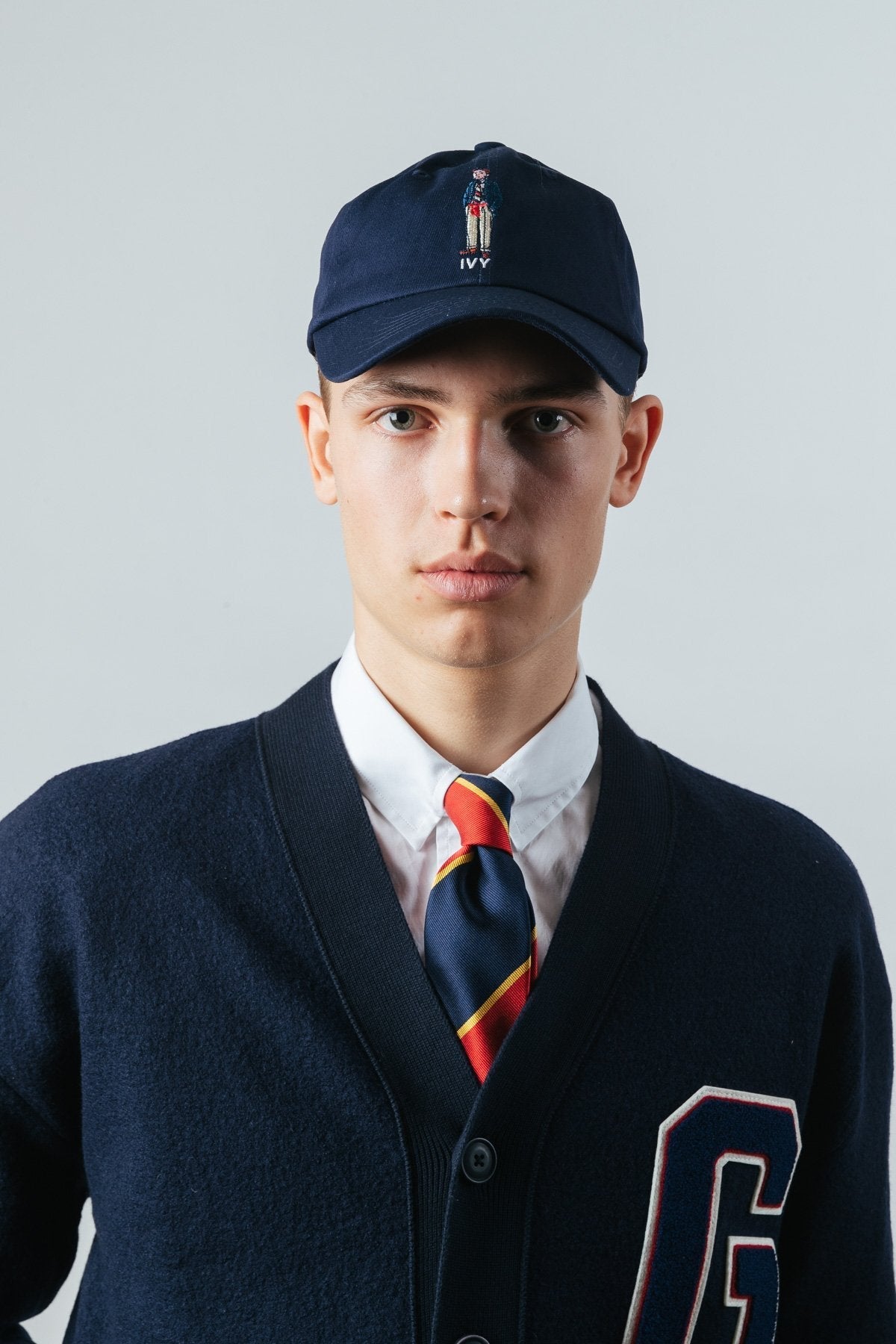 AN IVY Caps The Navy Prepster Cap