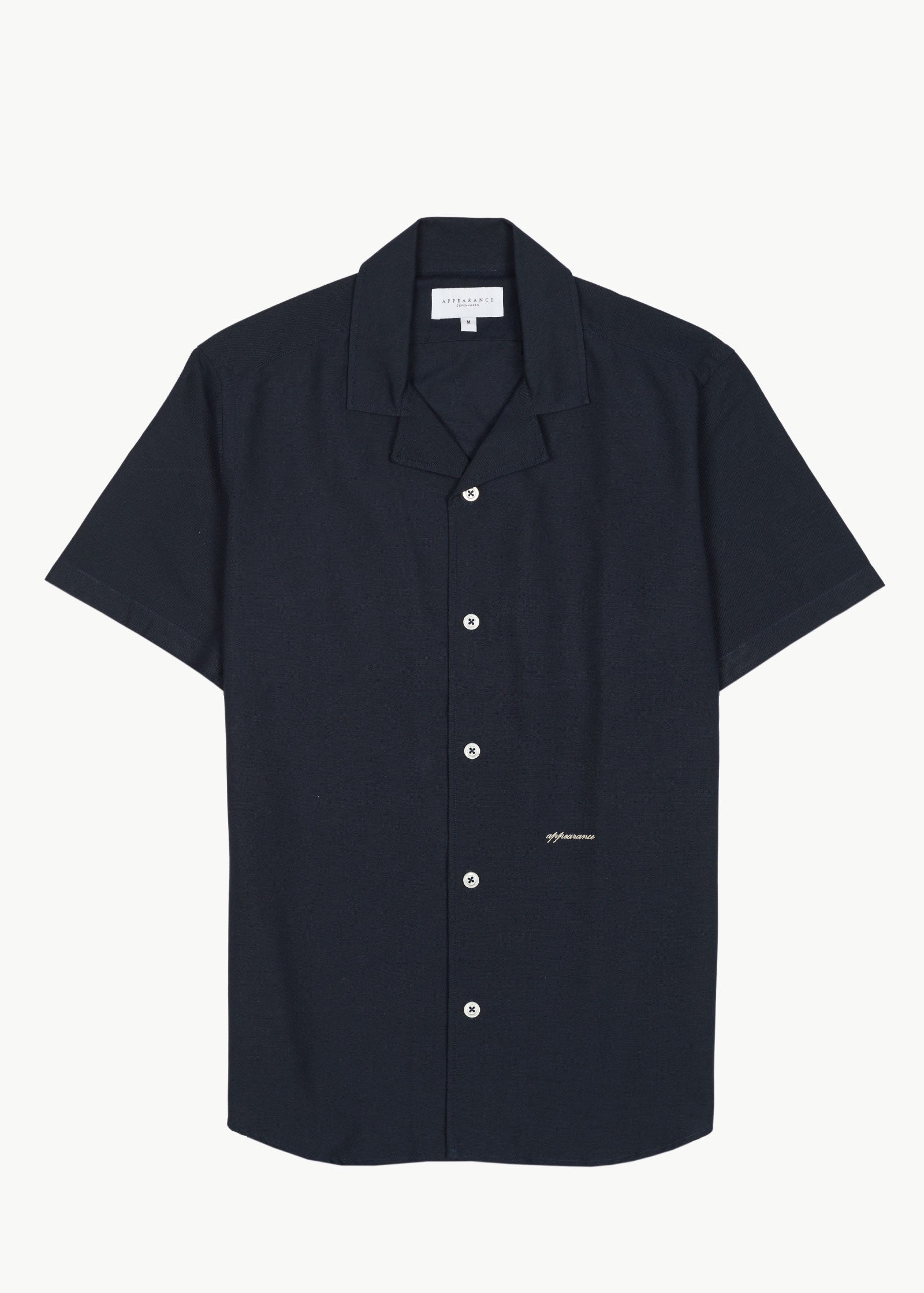 Camp Collar Shirt, Dark Navy