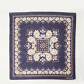 Appearance-An-Ivy-Bandana-Flower-Paisley-Ornaments-Navy-Blaa-Moerkeblaa-Moenster-Bomuld-Toerklaede-Scarf-Herre-Maend-Men