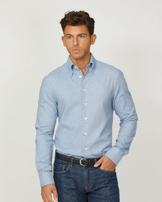 Appearance-Cashmere-Cotton-Shirt-Skjorte-Light-Blue-Lyse-Blaa-Bomuld-Herre-Maend
