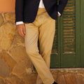 Appearance-An-Ivy-Chino-Trouser-Bukser-Pants-Maend-Herre-Men-Sand-Beige-Lys-Light-Klassisk-Paene-Casual