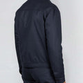 Appearance-An-Ivy-Flannel-Blouson-Jacket-Jakke-Navy-Moerkeblaa-Vindtaet-Regntaet-Waterproof-Padded-Uld-Wool-Men-Maend-Herre
