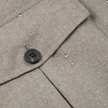Appearance-An-Ivy-Flannel-Blouson-Jacket-Jakke-Sand-Beige-Vindtaet-Regntaet-Waterproof-Padded-Uld-Wool-Men-Maend-Herre