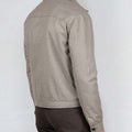 Appearance-An-Ivy-Flannel-Blouson-Jacket-Jakke-Sand-Beige-Vindtaet-Regntaet-Waterproof-Padded-Uld-Wool-Men-Maend-Herre