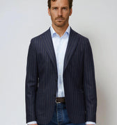 Appearance-An-Ivy-Flannel-Jacket-Blazer-Jakke-Navy-Moerkeblaa-Blaa-Herre-Maend-Men-Unstructured-Wool-Uld-Jeans-Skjorte-Business-Kontor-Cutaway
