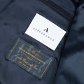 Appearance-An-Ivy-Flannel-Vest-Navy-Blaa-Moerkeblaa-Vindtaet-Regntaet-Waterproof-Padded-Gillet-Uld-Wool-Men-Maend-Herre-Men-Maend-Herre-Business-Casual-Kontor-Over-Tøj-Herre