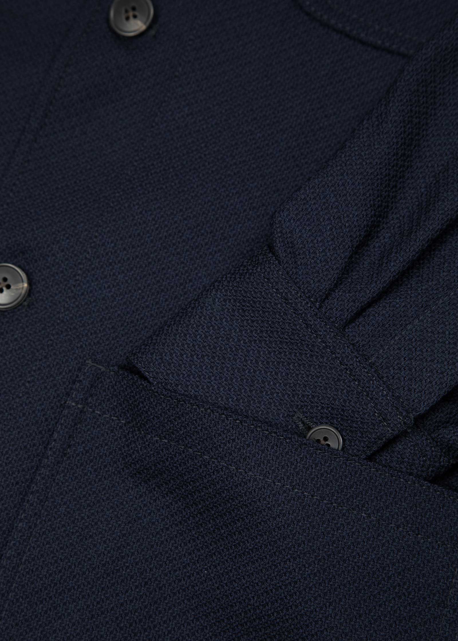 Appearance-An-Ivy-Flex-Wool-Shirt-Jacket-Jakke-Skjortejakke-Overshirt-Navy-Blaa-Lommer-Knapper-Herre-Maend-Men