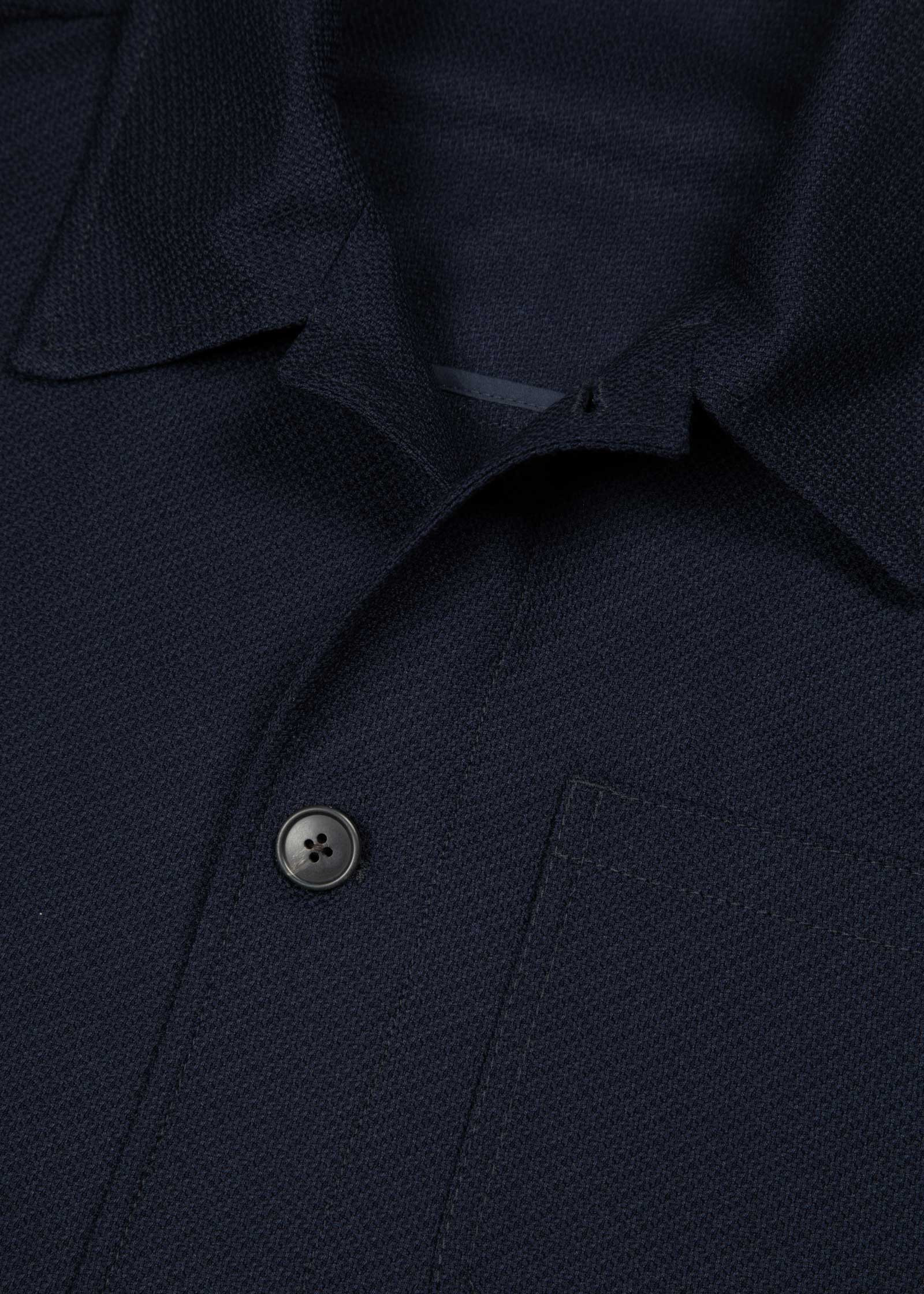 Appearance-An-Ivy-Flex-Wool-Shirt-Jacket-Jakke-Skjortejakke-Overshirt-Navy-Blaa-Lommer-Knapper-Herre-Maend-Men