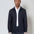 Appearance-An-Ivy-Flex-Wool-Shirt-Jacket-Jakke-Skjortejakke-Overshirt-Navy-Blaa-Lommer-Knapper-Herre-Maend-Men