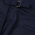 Appearance-An-Ivy-Hopsack-Trousers-Bukser-Pleat-Pants-Navy-Moerkeblaa-Blaa-Herre-Maend-Men-Krylfri-Uld-Wrinkle-Free