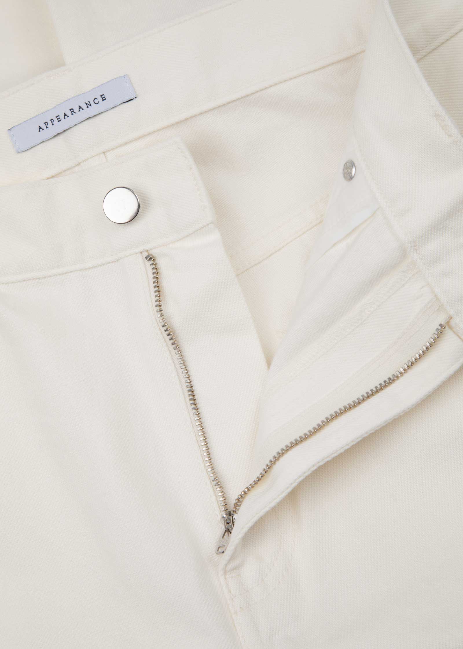 Jeans, Off White, Regular Fit