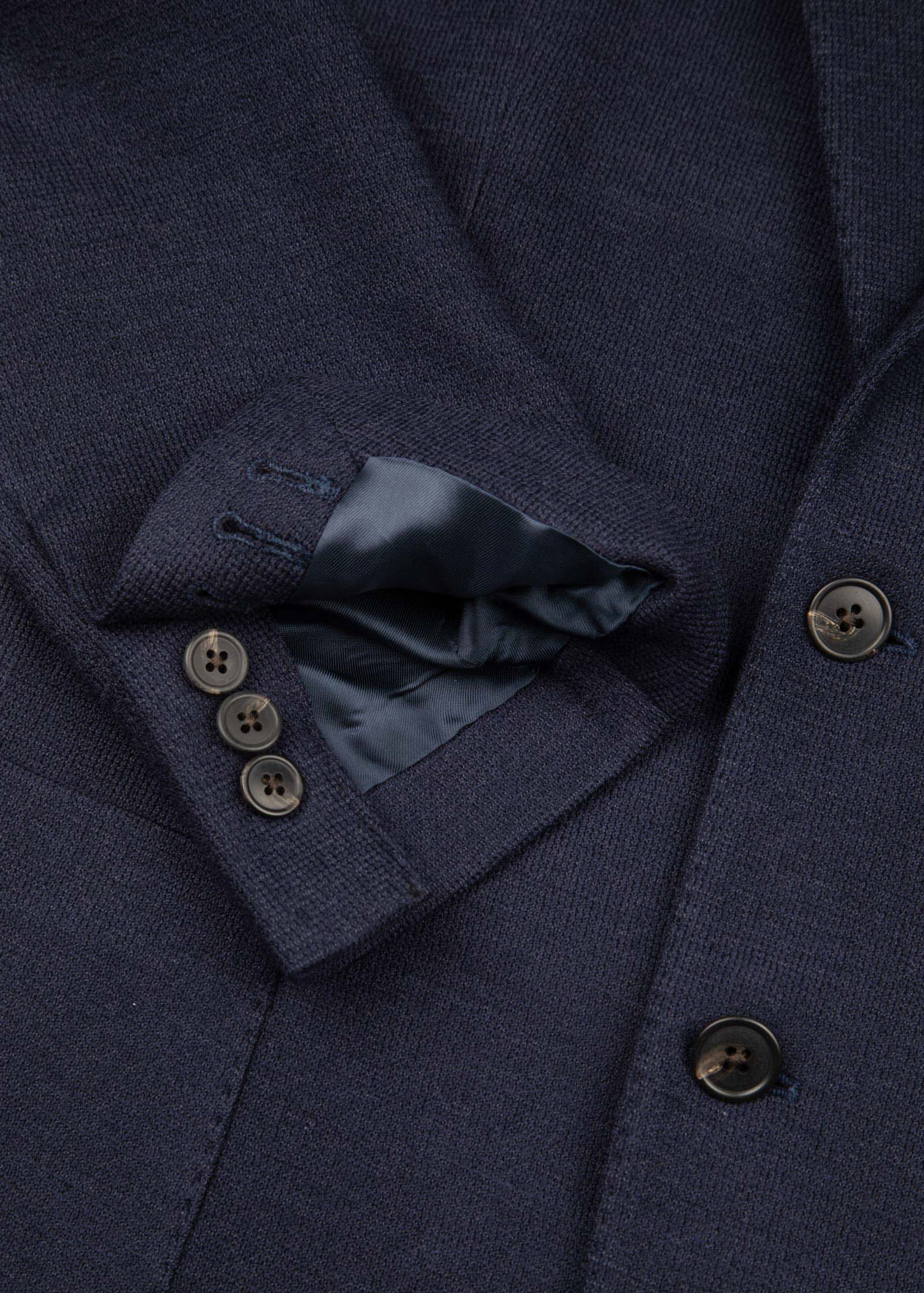 Appearance-An-Ivy-Knitted-Jacket-Blazer-Jakke-Navy-Moerkeblaa-Blaa-Herre-Maend-Men-Strikket-Jersey-Uld-Bomuld-Wool-Cotton-Jeans-Blå-Hvid-White-Royal-Oxford-Skjorte-Shirt-Cutaway-Jeans