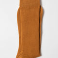 Appearance-An-Ivy-Merino-Ribbed-Socks-Sokker-Ribbede-Maend-Herre-Stroemper-Men-Burnt-Yellow-Gul-Uld-Wool