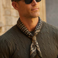 Appearance-An-Ivy-Olive-Green-Flower-Artisan-Cube-Bandana-Scarf-Uld-Wool-Herre-Maend-Men-Groen-Oliven