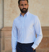 Appearance-An-Ivy-Oxford-Skjorte-Shirt-Herre-Herretoej-Toej-Maend-Men-Oekologisk-Organic-Blaa-Blue-Lyseblaa-Light