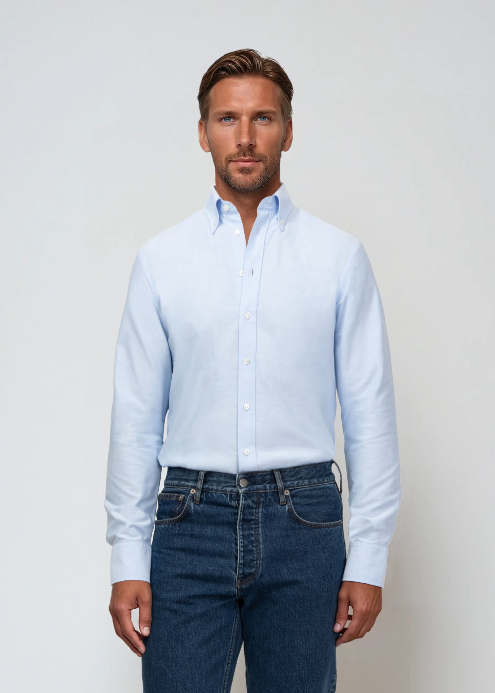 Oxford Shirt, Sky Blue 