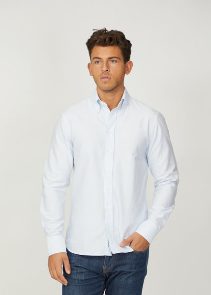 Blue - Ivy Oxford Shirt For Men