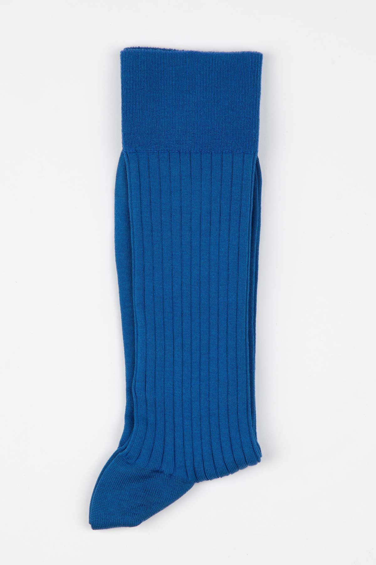 Appearance-An-Ivy-Ribbed-Socks-Cobalt-Blue-Blaa-Kobolt-Sokker-Ribbede-Bomuld-Maend-Herre-Stroemper