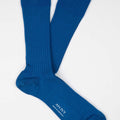 Appearance-An-Ivy-Ribbed-Socks-Cobalt-Blue-Blaa-Kobolt-Sokker-Ribbede-Bomuld-Maend-Herre-Stroemper
