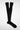 Appearance-An-Ivy-Ribbed-Socks-Sorte-Sort-Sokker-Ribbede-Black-Bomuld-Maend-Herre-Stroemper-Knee-High-Knae-Knaestroemper-Knaesokker