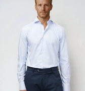 Appearance-An-Ivy-Royal-Oxford-Skjorte-Shirt-Herre-Maend-Toej-Herretoej-Extreme-Cutaway-Bomuld-Business-Bred-Lyse-Blaa-Blue-Lyseblaa-Light-Stribet-Striped