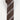 Appearance-An-Ivy-Slips-Tie-Brown-Shantung-Silk-Silke-Brun-Moerkebrun-Herre-Maend-Men-Herretoej-Stripes-Striber-Hvid-White