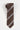 Appearance-An-Ivy-Slips-Tie-Brown-Shantung-Silk-Silke-Brun-Moerkebrun-Herre-Maend-Men-Herretoej-Stripes-Striber-Hvid-White