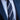 Appearance-An-Ivy-Slips-Tie-Navy-Shantung-Silk-Silke-Blaa-Moerkeblaa-Herre-Maend-Men-Herretoej-Stripes-Striber-Hvid-White