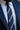 Appearance-An-Ivy-Slips-Tie-Navy-Shantung-Silk-Silke-Blaa-Moerkeblaa-Herre-Maend-Men-Herretoej-Stripes-Striber-Hvid-White