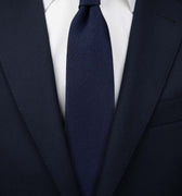 Appearance-An-Ivy-Slips-Tie-Navy-Wool-Uld-Silk-Silke-Blaa-Moerkeblaa-Herre-Maend-Men-Herretoej-Tekstur-Struktur-Structure-Texture