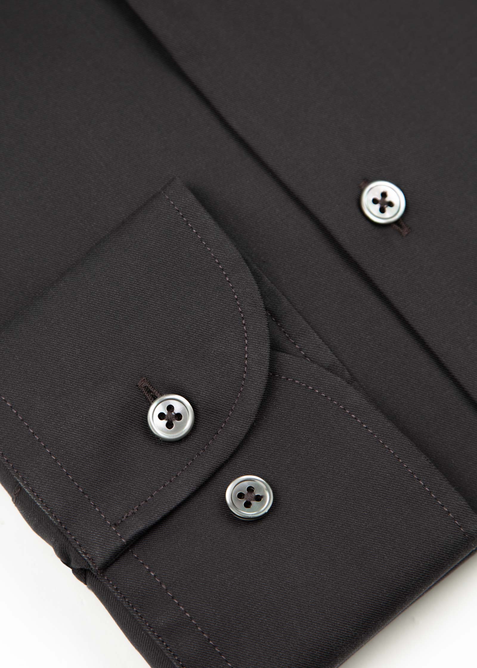 Appearance-An-Ivy-Twill-Dress-Skjorte-Shirt-Herre-Maend-Toej-Herretoej-Cutaway-Bomuld-Business-Black-Sort
