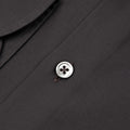 Appearance-An-Ivy-Twill-Dress-Skjorte-Shirt-Herre-Maend-Toej-Herretoej-Cutaway-Bomuld-Business-Black-Sort