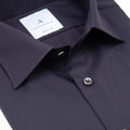 Appearance-An-Ivy-Twill-Dress-Skjorte-Shirt-Herre-Maend-Toej-Herretoej-Cutaway-Bomuld-Business-Navy-Blaa-Dark-Moerkeblaa-Blue-Marine