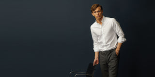 Appearance-Oxford-Shirt-Skjorte-Pure-White-Hvid-Herre-Toej-Bomuld-Oekologisk-Men-Maend