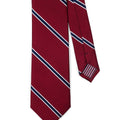 AN IVY Slips Red White Navy American Silk Tie