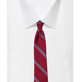 AN IVY Slips Red White Navy American Silk Tie