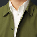 Appearance-canvas-jacket-jakke-overshirt-Khaki-green-army-grøn-sommerjakke-casual-blazer-herre