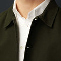 Appearance-canvas-jacket-jakke-overshirt-deep-green-mørke-grøn-sommerjakke-casual-blazer-herre