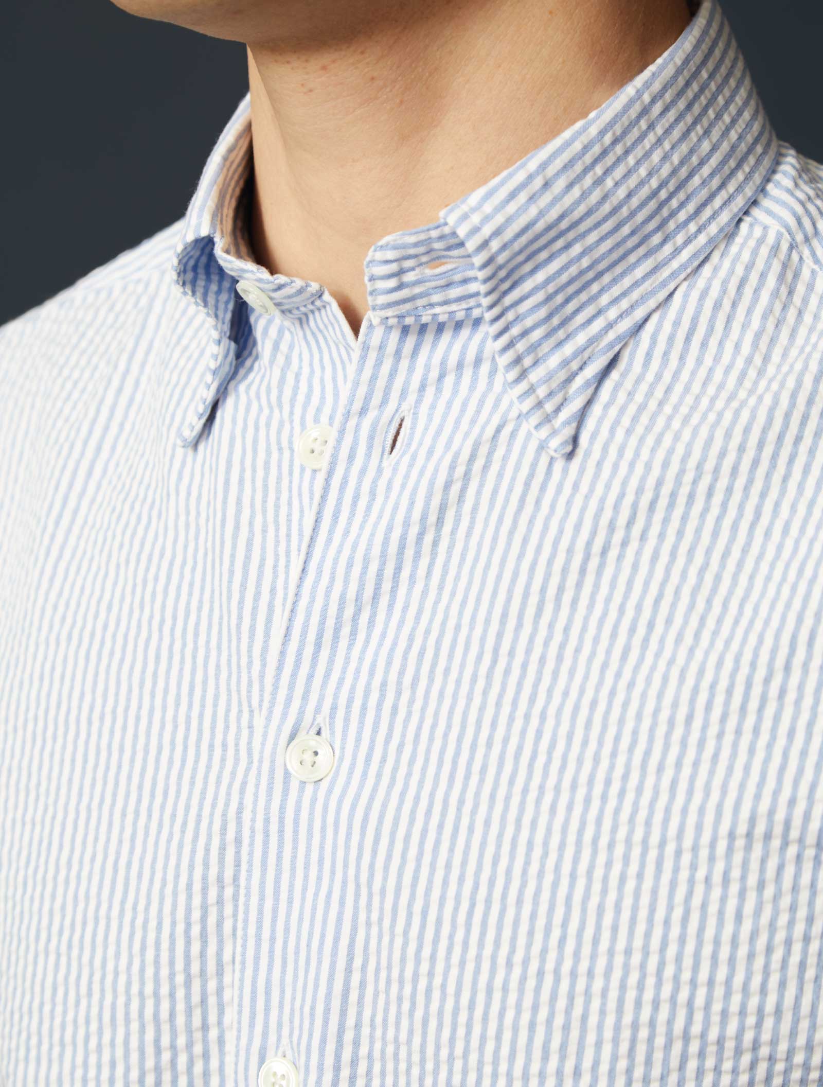 Appearance-seersucker-skjorte-blåstribet-blå-stribet-seersucker-shirt-brilliant-light-blue-white-herre
