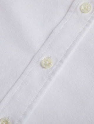 Appearance-skjorte-hvid-oxford-shirt-oxford-pure-white-herre-kort-ærmet
