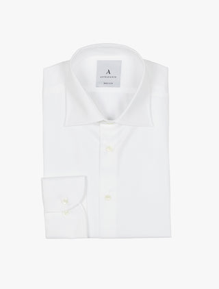 Appearance-twill-skjorte-hvid-business-shirt-pure-white-herre