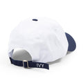AN IVY Caps White Navy The Ivy Club Cap