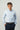 AN IVY Skjorte Blue Striped Cutaway Shirt