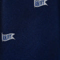 AN IVY Slips Allover Navy AN IVY Flag Silk Tie