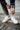 AN IVY Sokker Beige Ribbed Socks